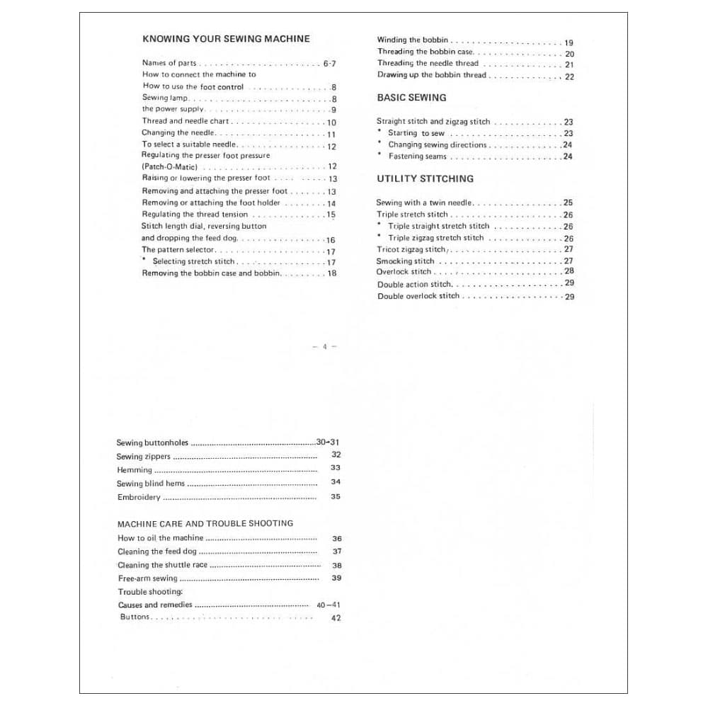 Riccar R1570FB Instruction Manual image # 121043