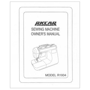 Riccar R1934 Instruction Manual image # 115326
