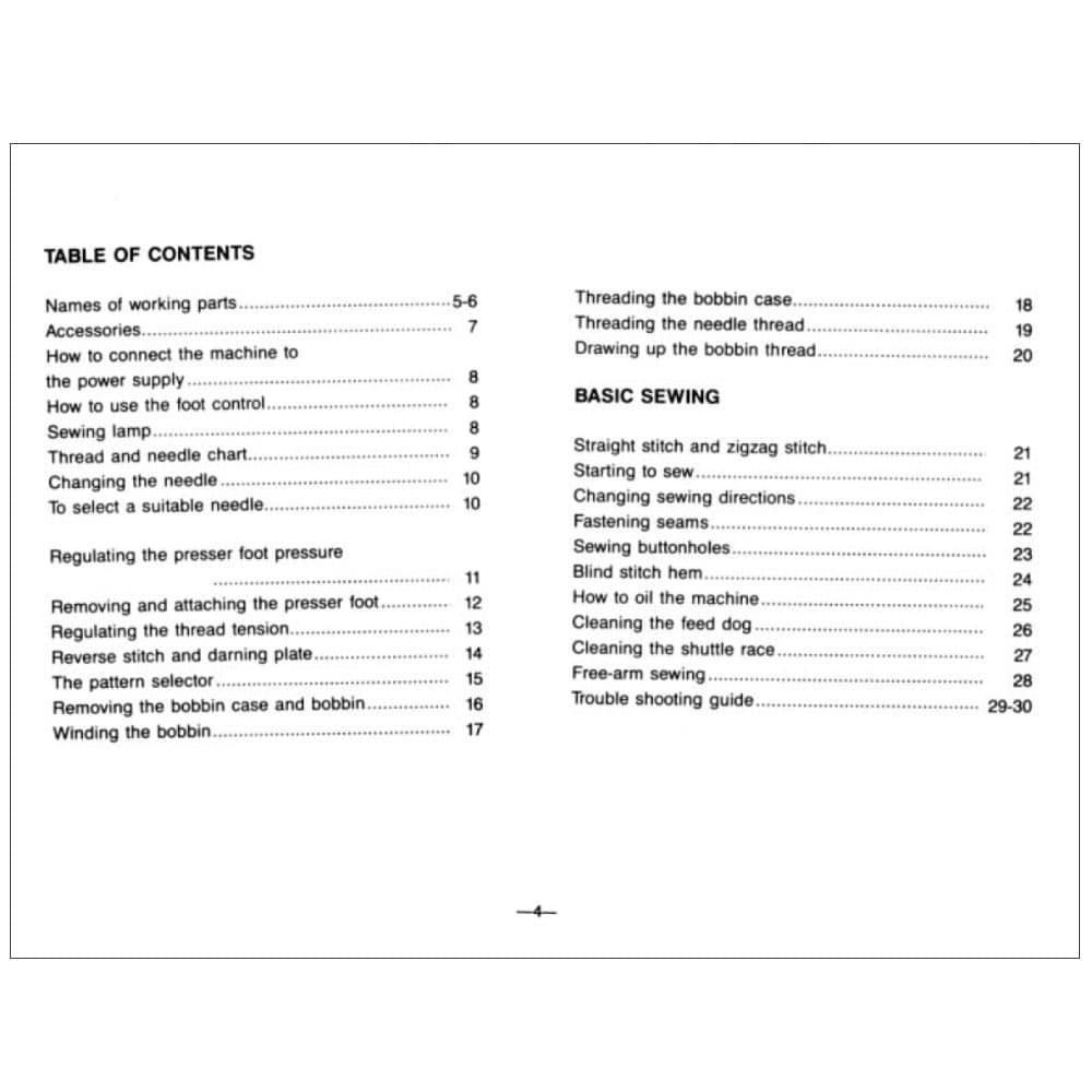 Riccar R200 Instruction Manual image # 115203