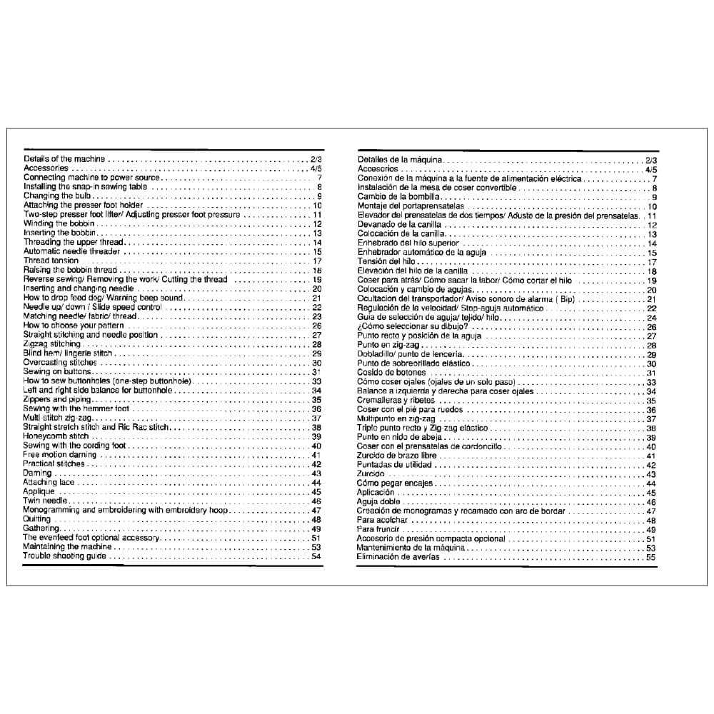 Riccar R751 Instruction Manual image # 115120