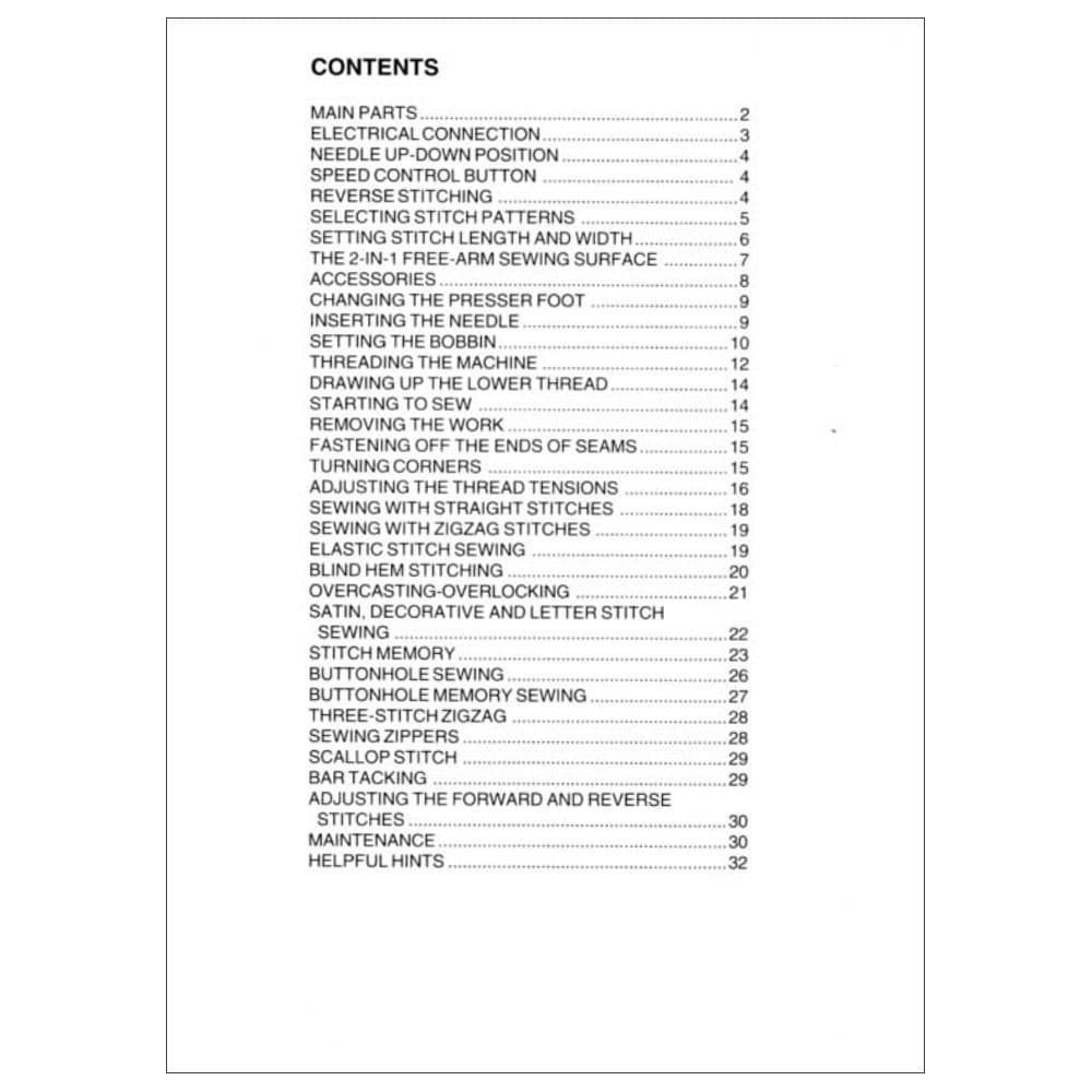 Riccar REC6000 Instruction Manual image # 115075