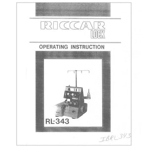 Riccar RL343 Instruction Manual image # 115047