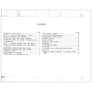 Riccar Galaxy 300 Instruction Manual image # 115392