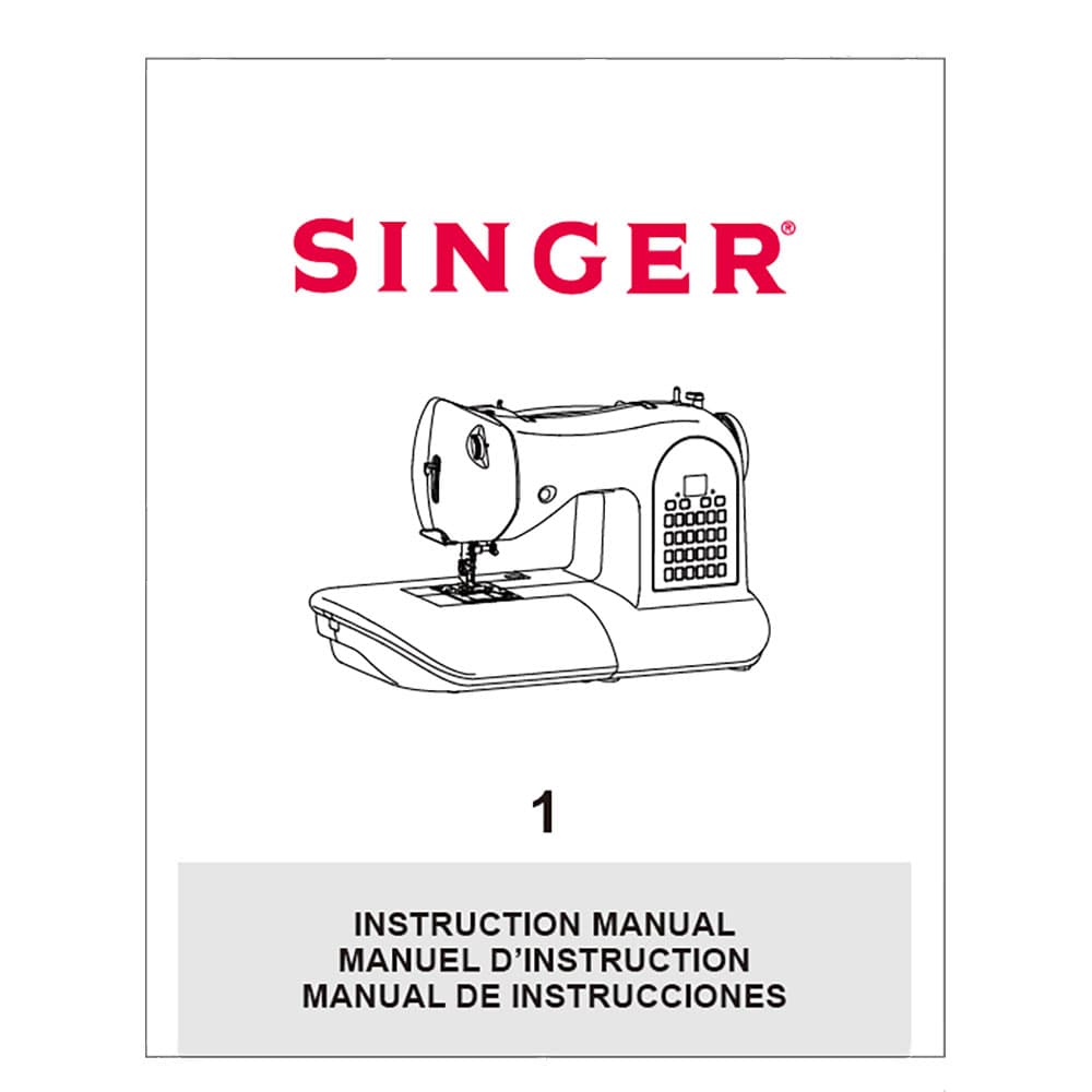 Singer One Instruction Manual