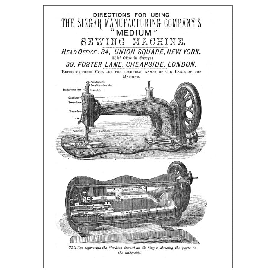 Singer 13K Instruction Manual image # 114572