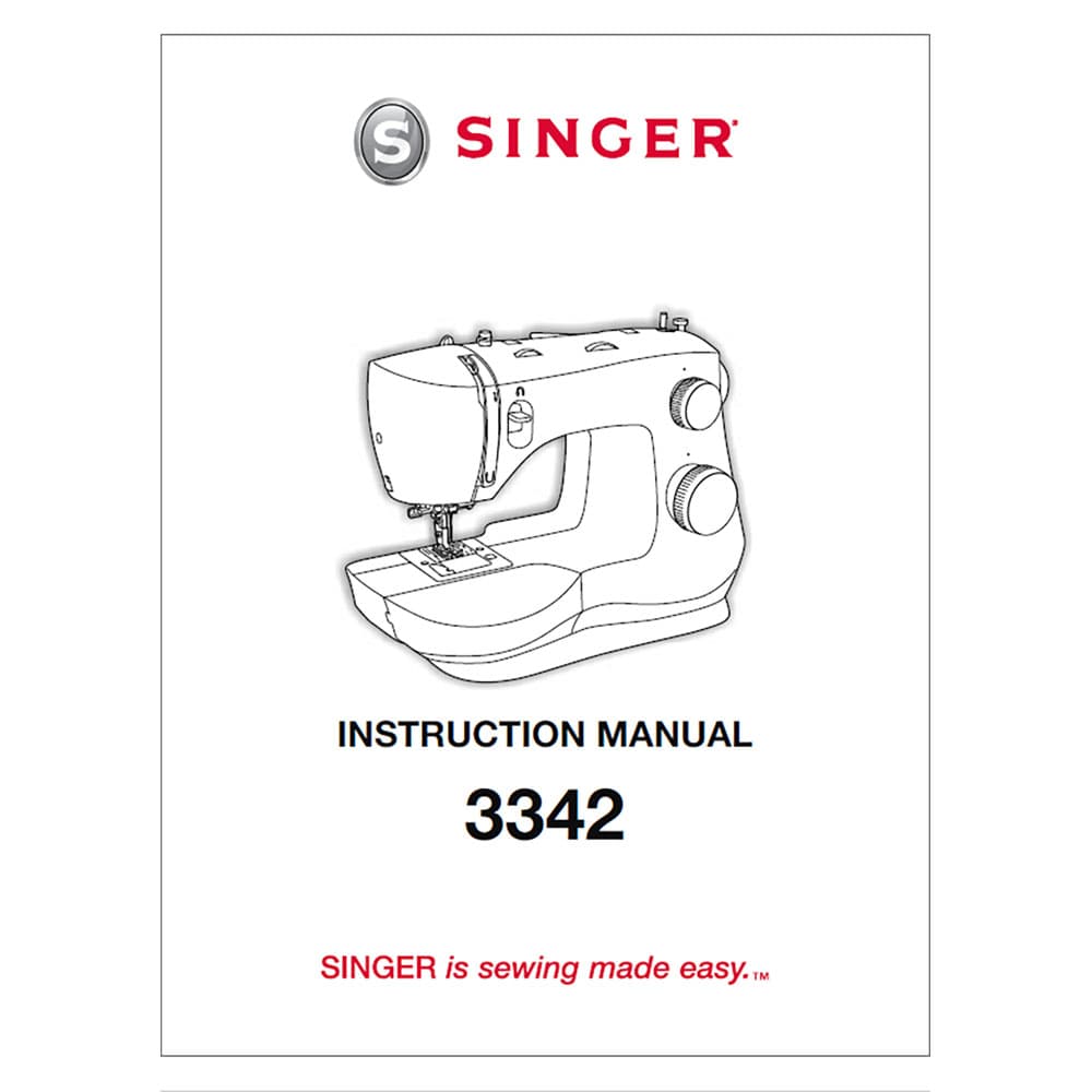 Singer Fashion Mate 3342 Instruction Manual image # 114691
