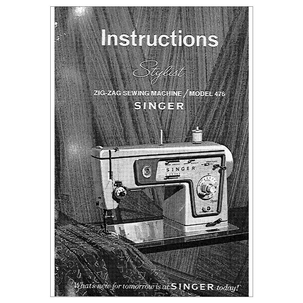 Singer 476 Instruction Manual
