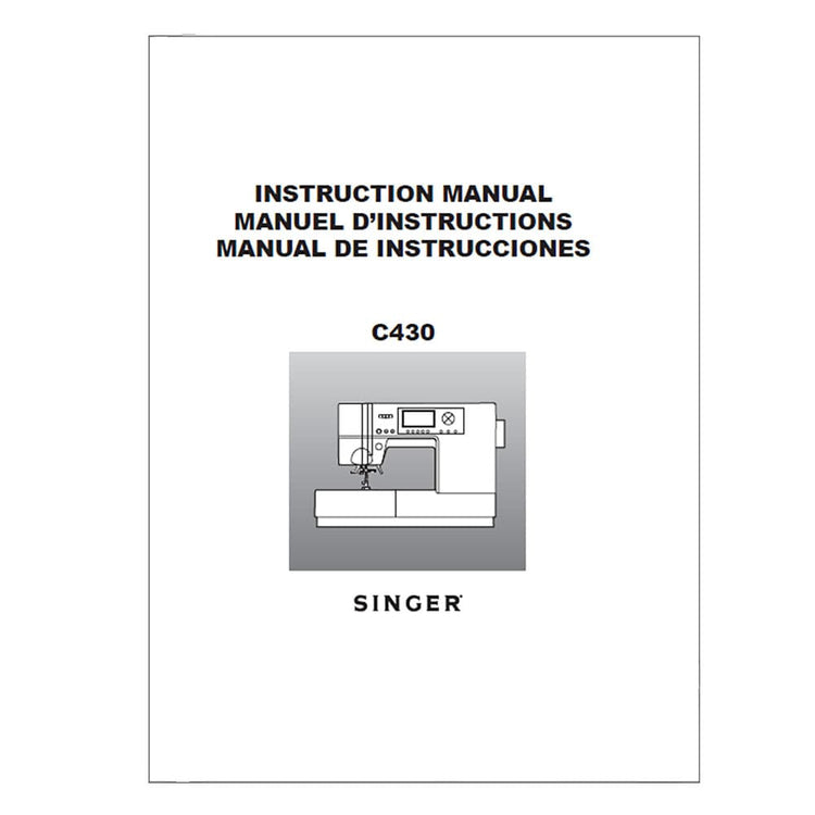 Singer C430 Instruction Manual image # 114685