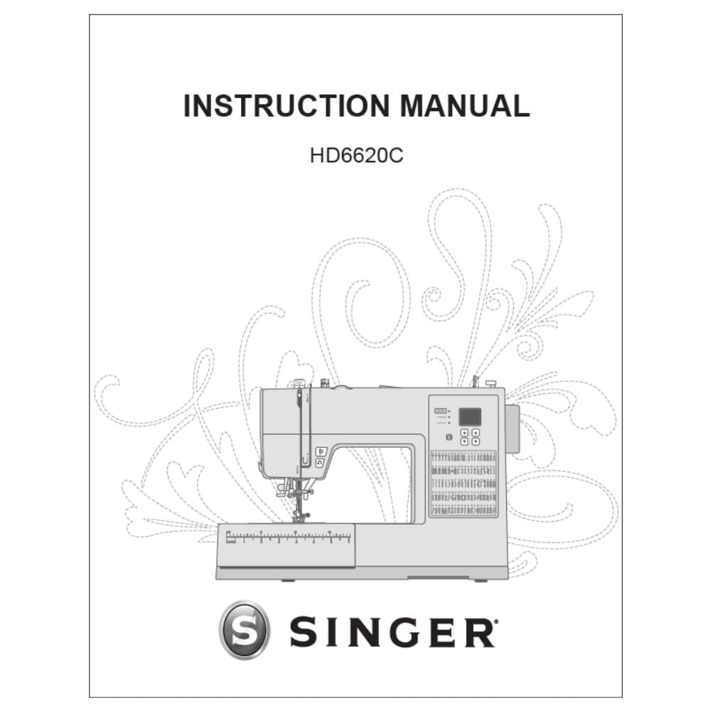 Singer HD6620C Instruction Manual