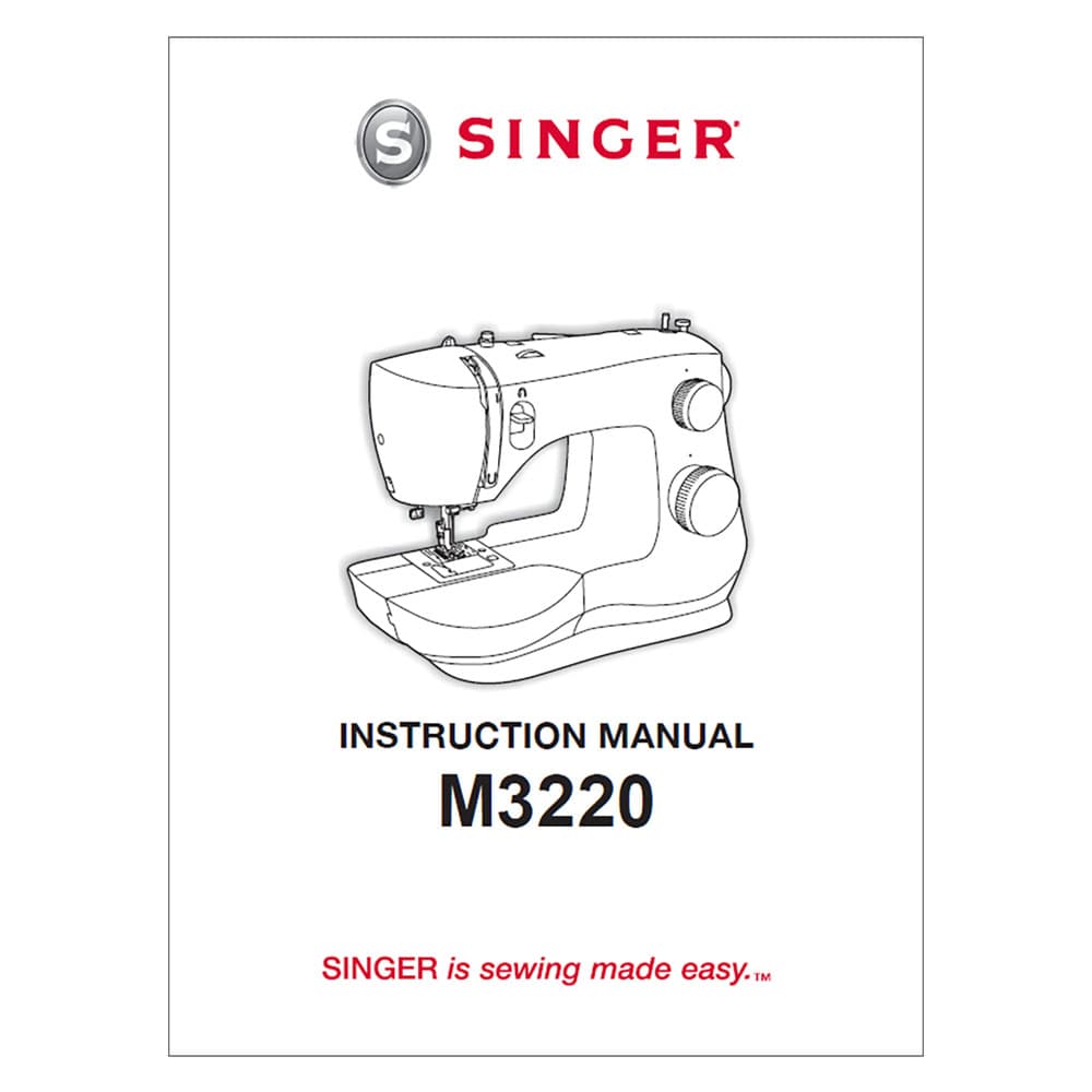 Singer M3220 Instruction Manual image # 114703