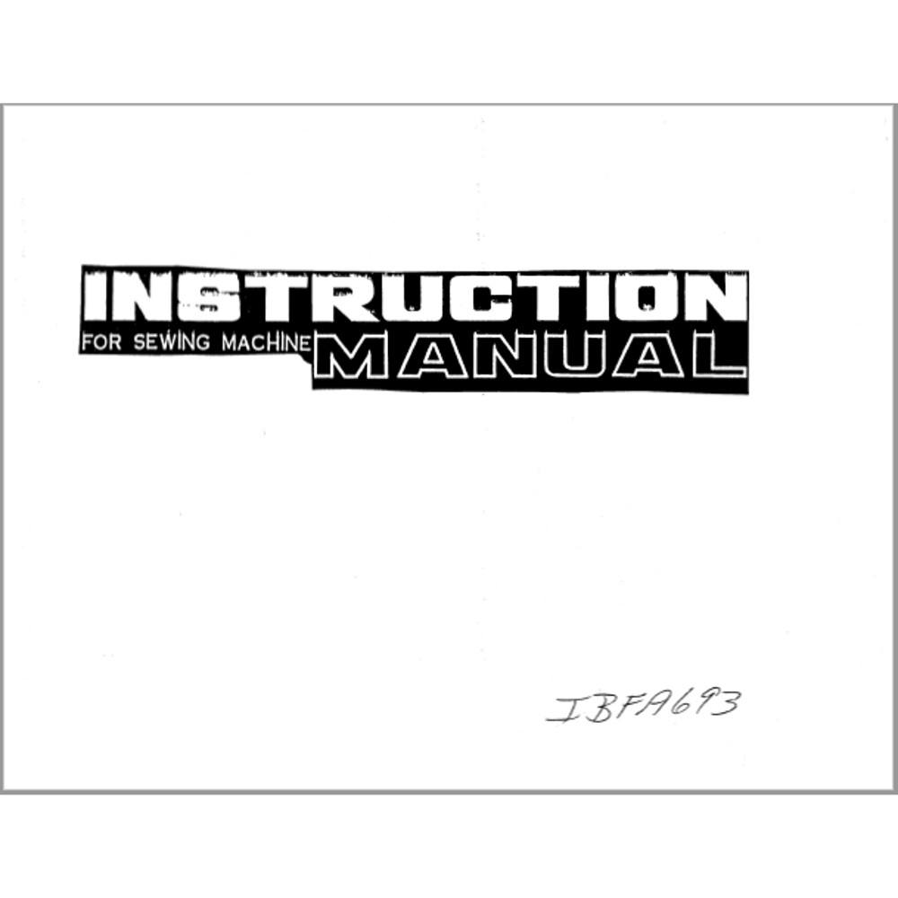 Instruction Manual, Simplicity SL6620 image # 34575