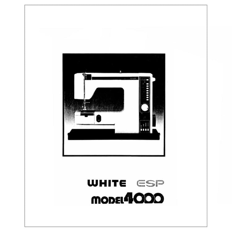 White 4000 Instruction Manual image # 114875