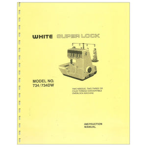 White 734DW Instruction Manual image # 114903