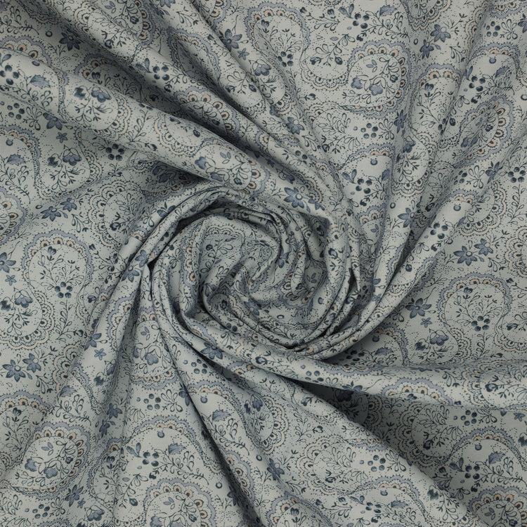 Isabella Fabric Collection - Swirling Lace Blue: PBISAB06409LB swirled