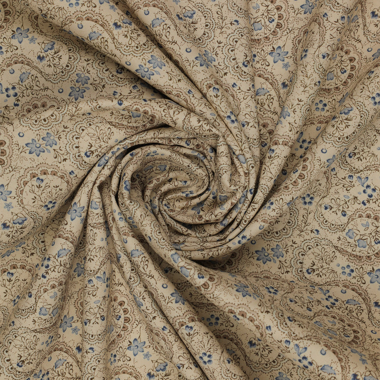 Isabella Fabric Collection - Swirling Lace Cream: PBISAB06409NE swirled