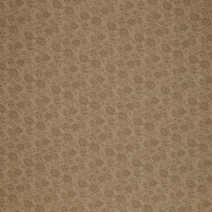 Isabella Fabric Collection - Allover Roses Brown: Brown with tonal brown roses and leafy stems in a delicate repeating floral pattern PBISAB06410LZ