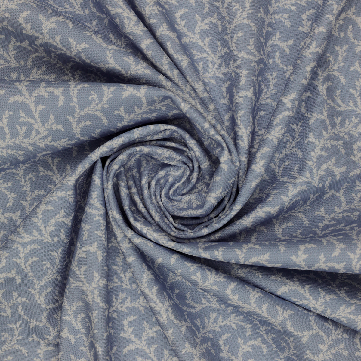 Isabella Fabric Collection - Vines Blue: PBISAB06411B swirled