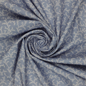Isabella Fabric Collection - Vines Blue: PBISAB06411B swirled
