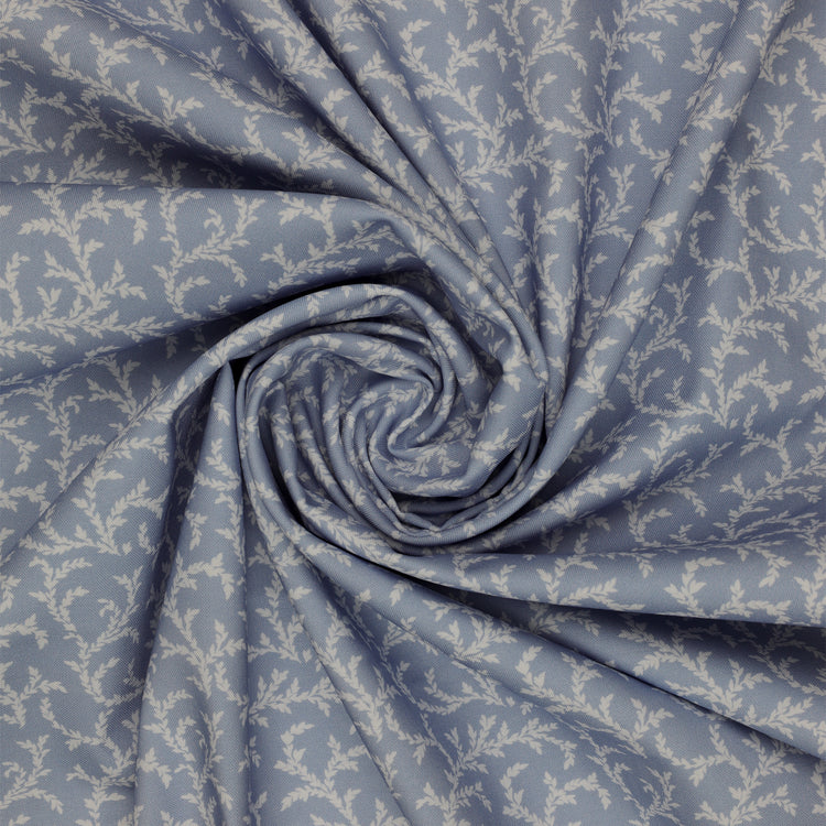 Isabella Fabric Collection - Vines Blue: PBISAB06411B swirled