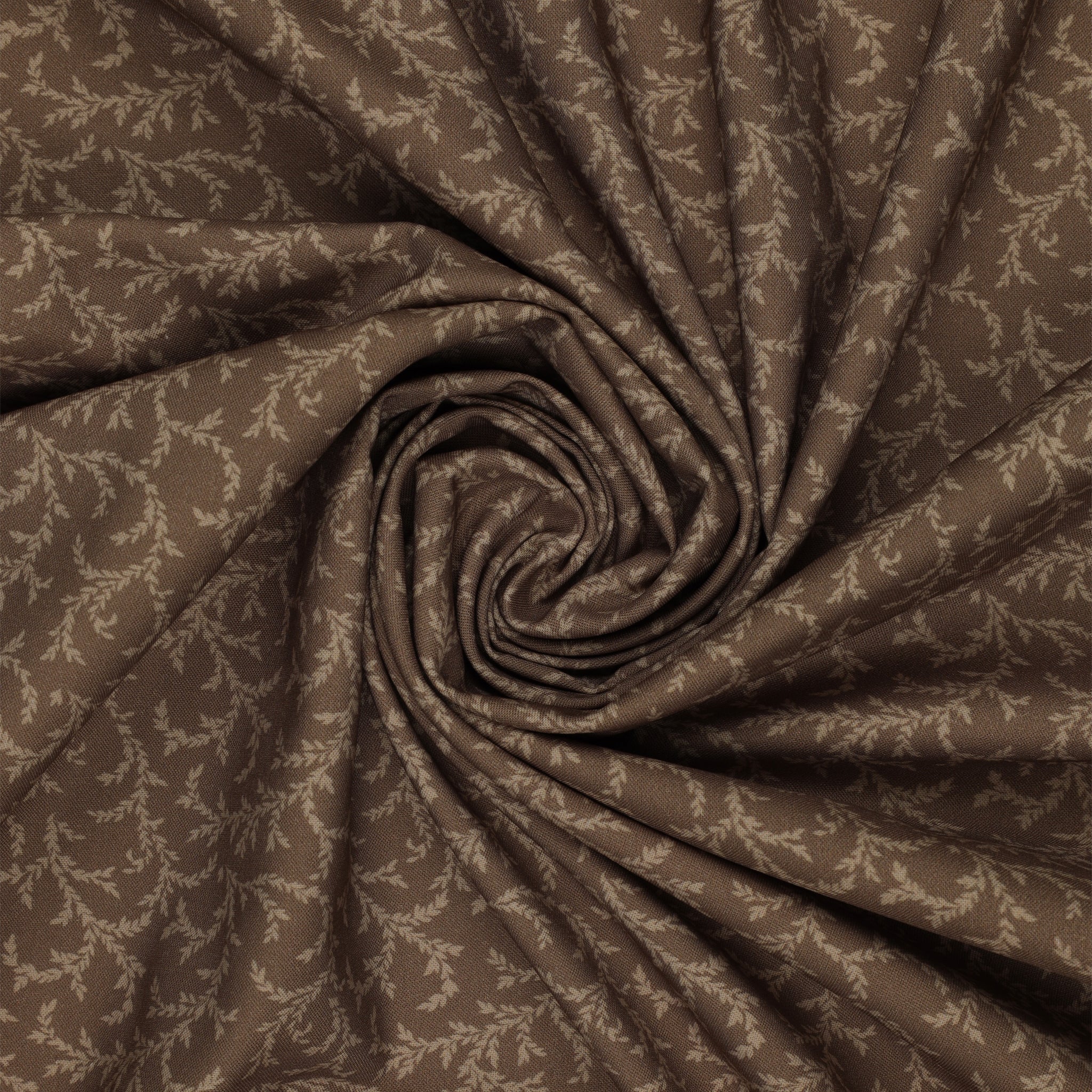 Isabella Fabric Collection - Vines Brown: PBISAB06411Z swirled