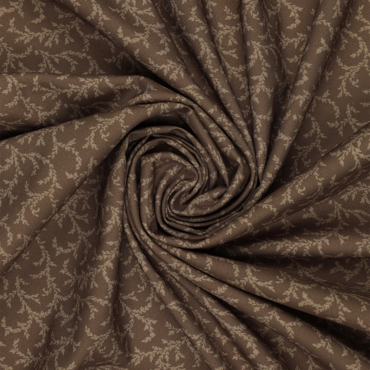Isabella Fabric Collection - Vines Brown: PBISAB06411Z swirled