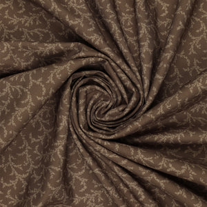 Isabella Fabric Collection - Vines Brown: PBISAB06411Z swirled