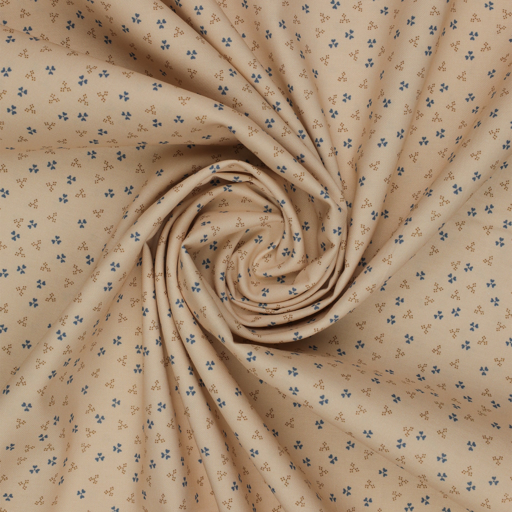 Isabella Fabric Collection - Ditzy Hearts Tan: PBISAB06412NE swirled