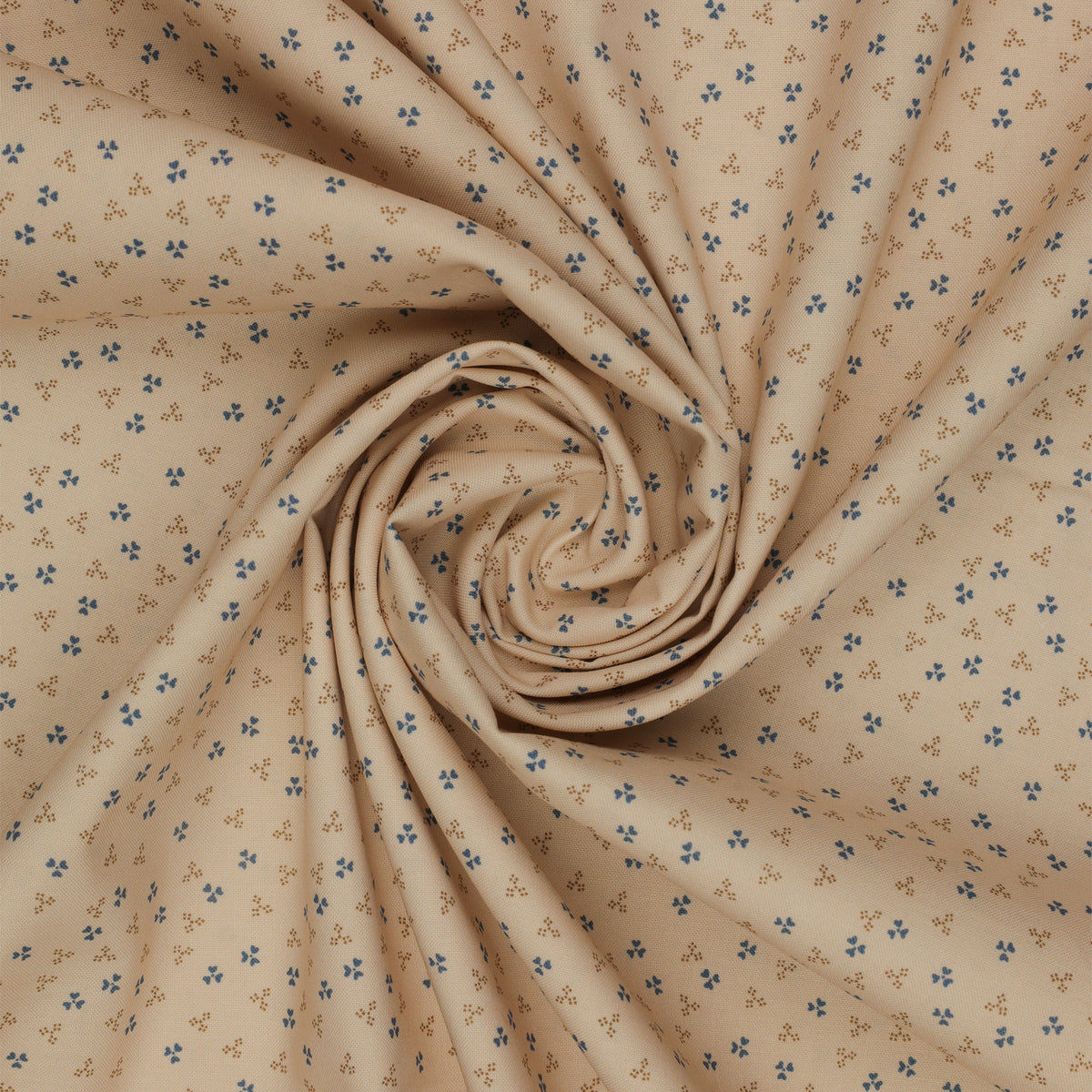 Isabella Fabric Collection - Ditzy Hearts Tan: PBISAB06412NE swirled