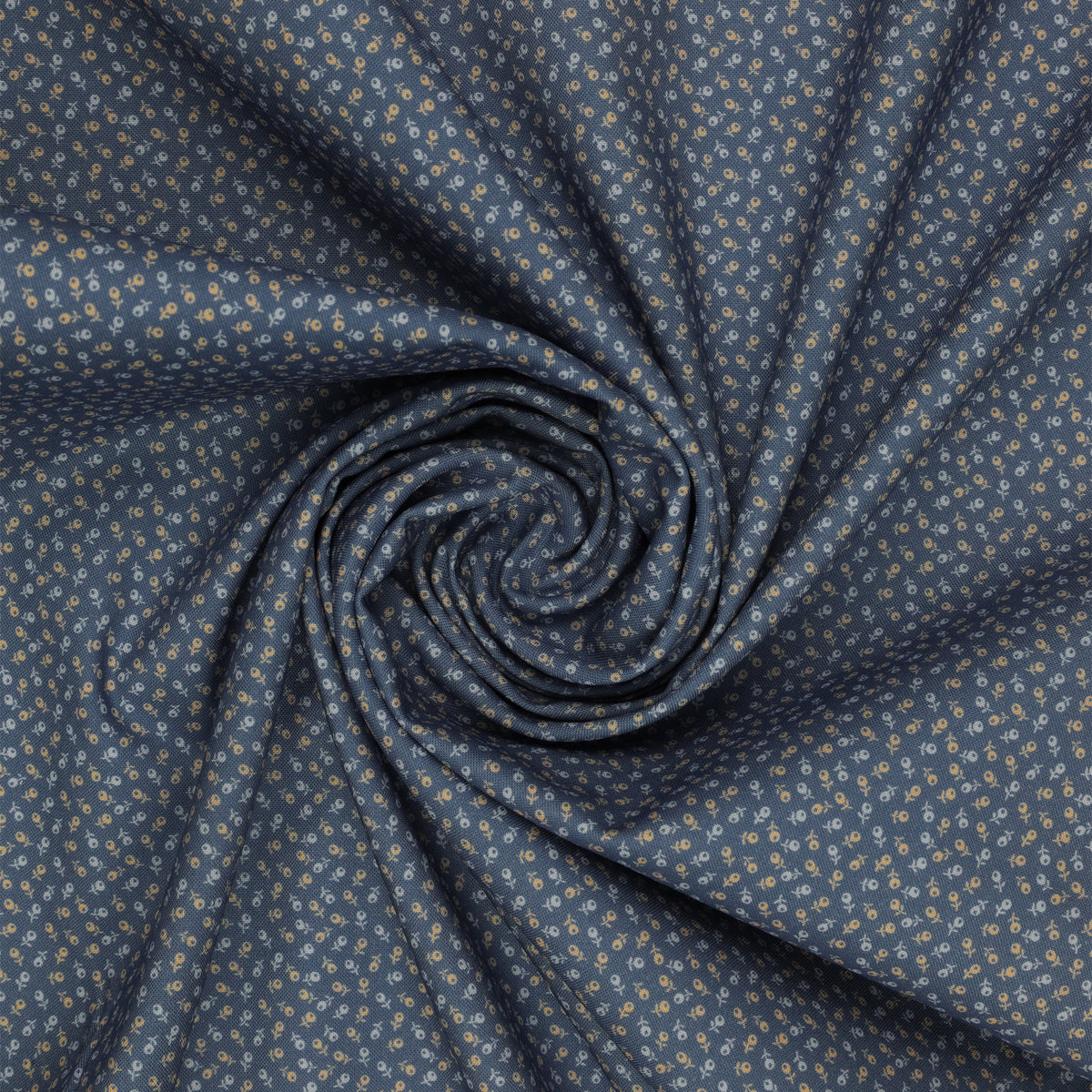 Isabella Fabric Collection - Ditzy Buds Blue: PBISAB06414B swirled