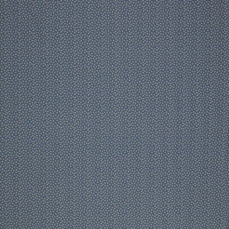 Isabella Fabric Collection - Ditzy Buds Blue: Blue with tiny cream and blue floral buds in a small-scale repeating pattern PBISAB06414B