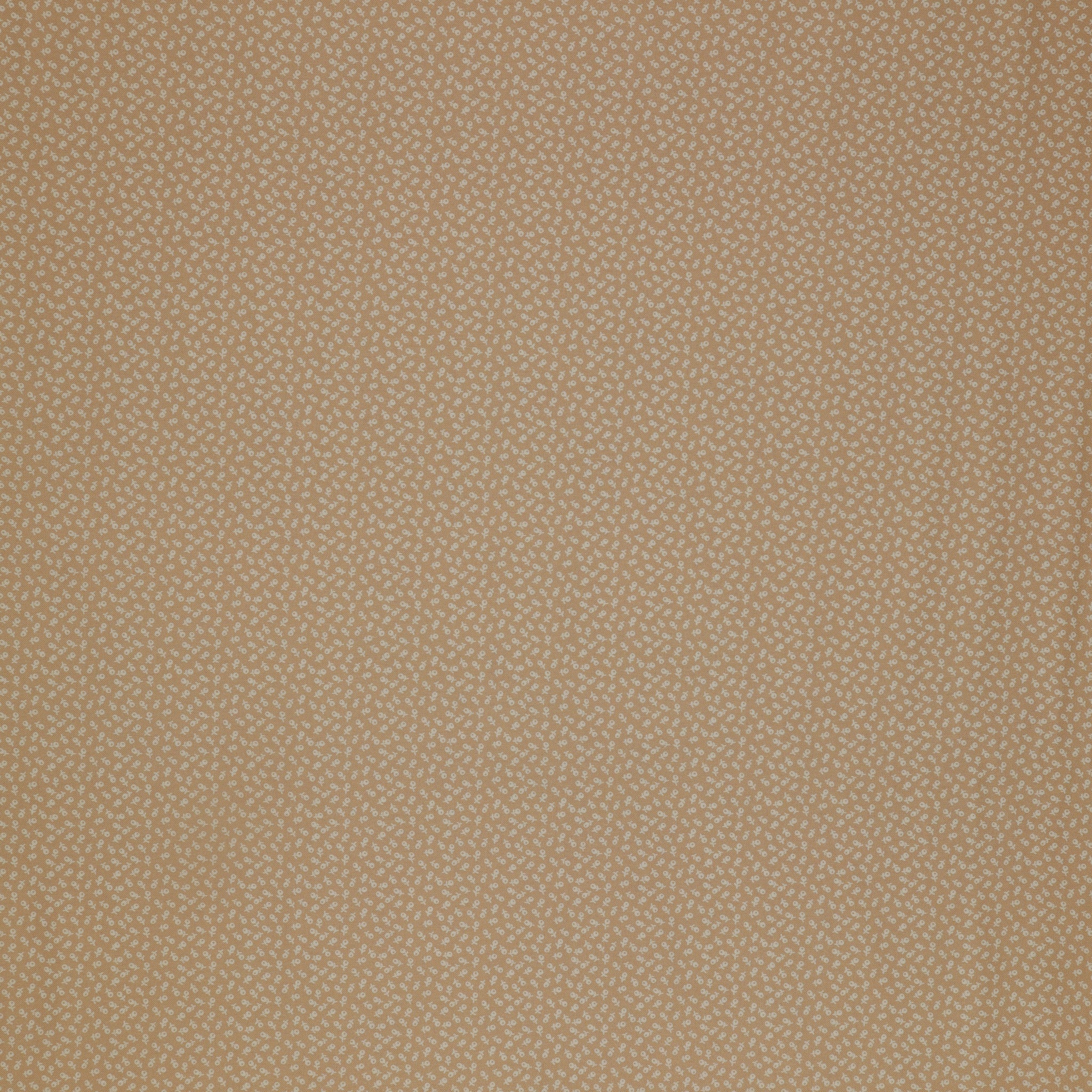 Isabella Fabric Collection - Ditzy Buds Tan: Tan with tiny cream floral buds in a small-scale repeating pattern PBISAB06414NE