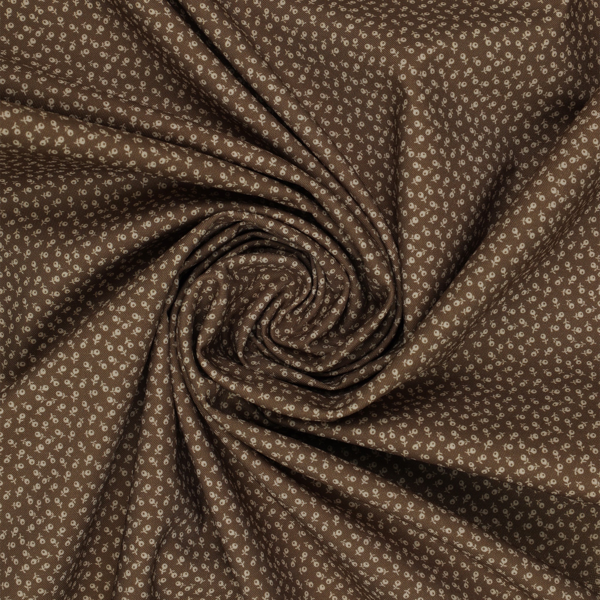 Isabella Fabric Collection - Ditzy Buds Brown: PBISAB06414Z swirled