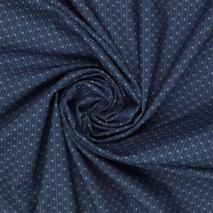 Isabella Fabric Collection - Motif Stripe Blue: PBISAB06415B swirled