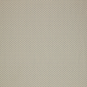 Isabella Fabric Collection - Motif Stripe Cream: Cream with narrow blue stripes and tiny blue motifs in a repeating pattern PBISAB06415E