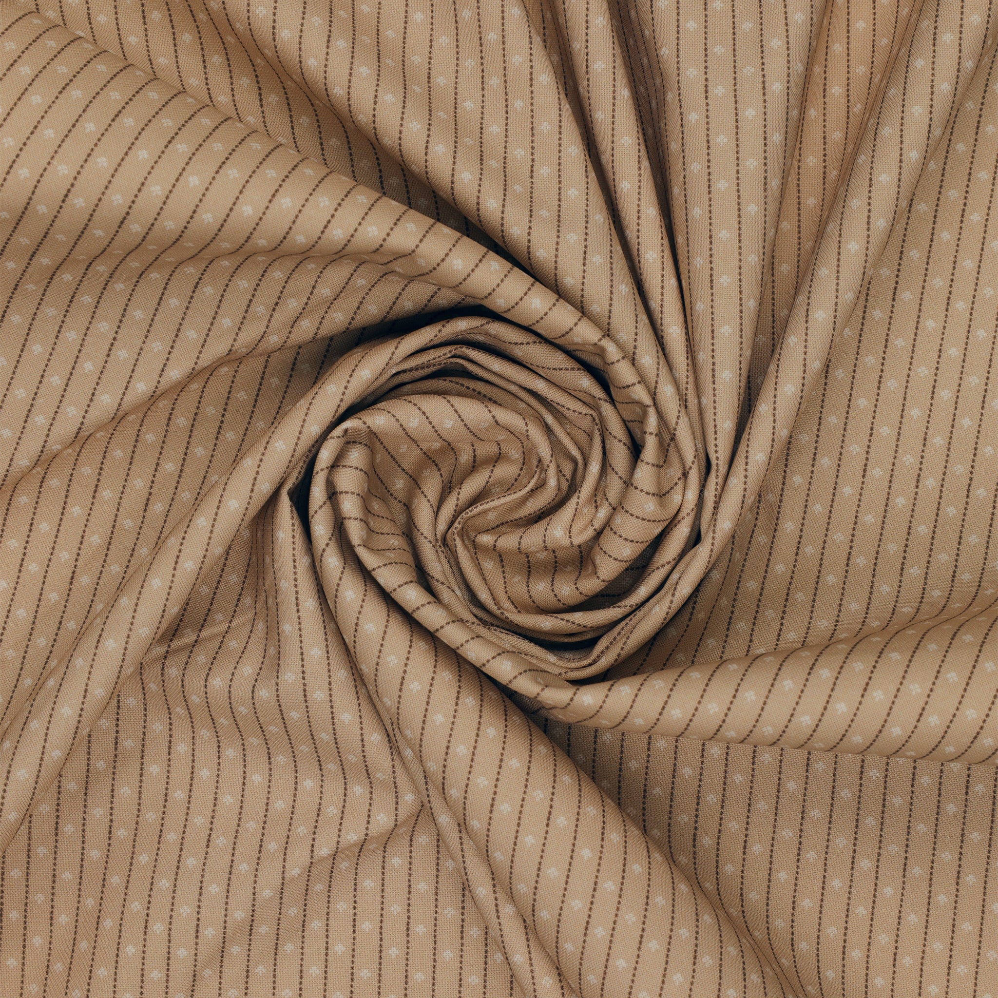 Isabella Fabric Collection - Motif Stripe Tan: PBISAB06415NE swirled
