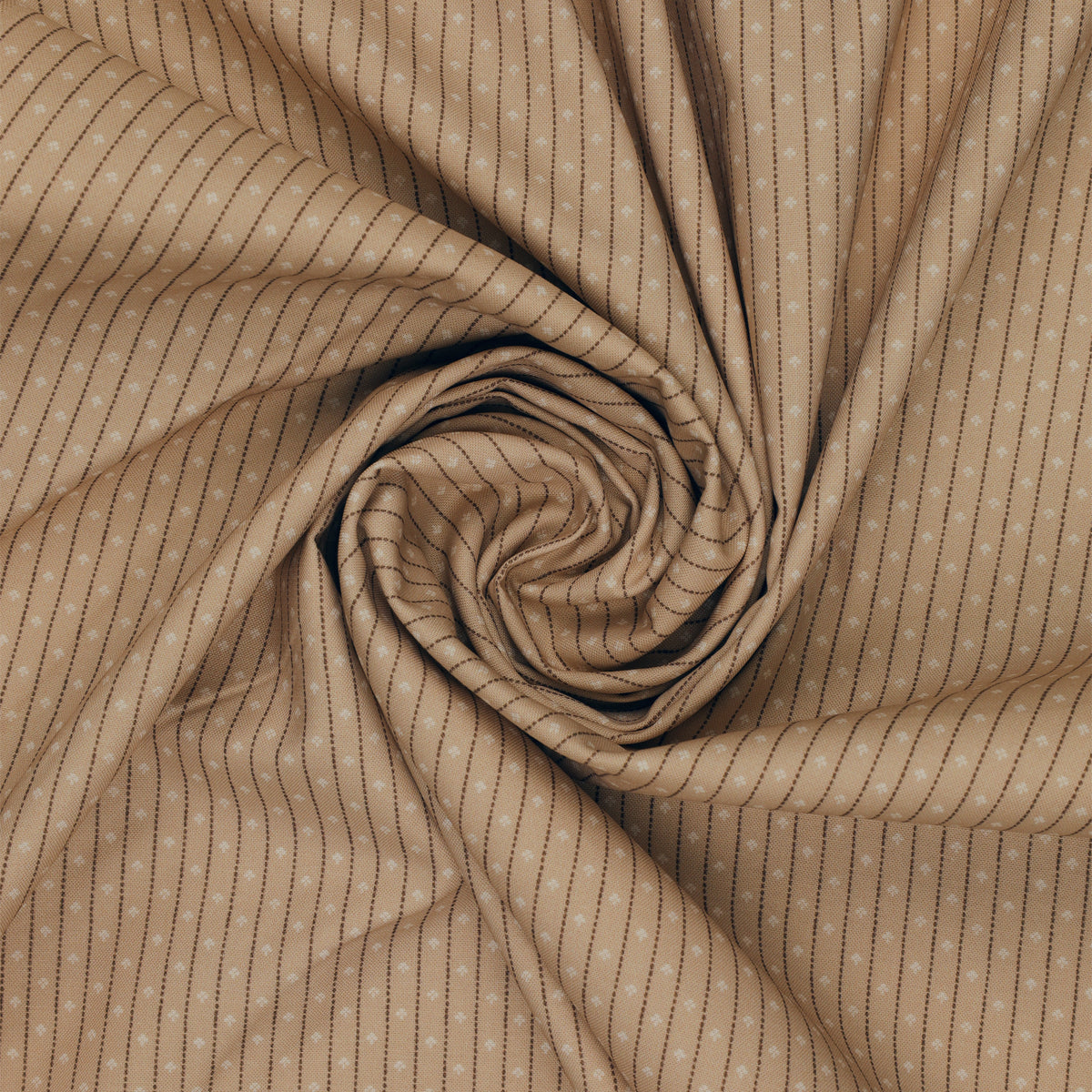 Isabella Fabric Collection - Motif Stripe Tan: PBISAB06415NE swirled