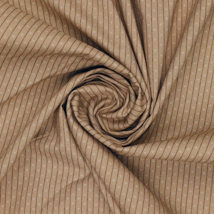 Isabella Fabric Collection - Motif Stripe Tan: PBISAB06415NE swirled