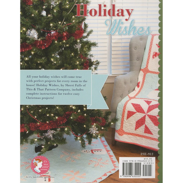 Holiday Wishes Quilt Book, It's Sew Emma image # 35824