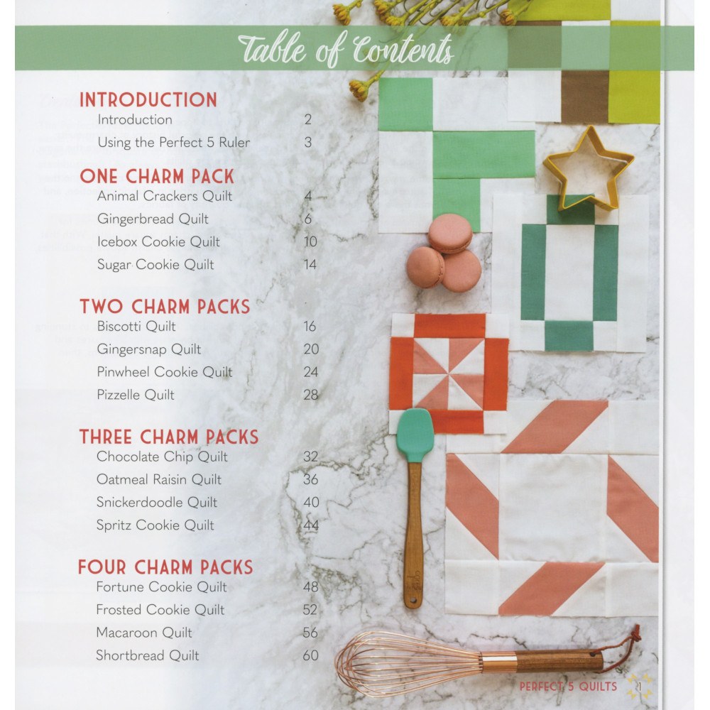 Perfect 5 Quilts Book image # 58831