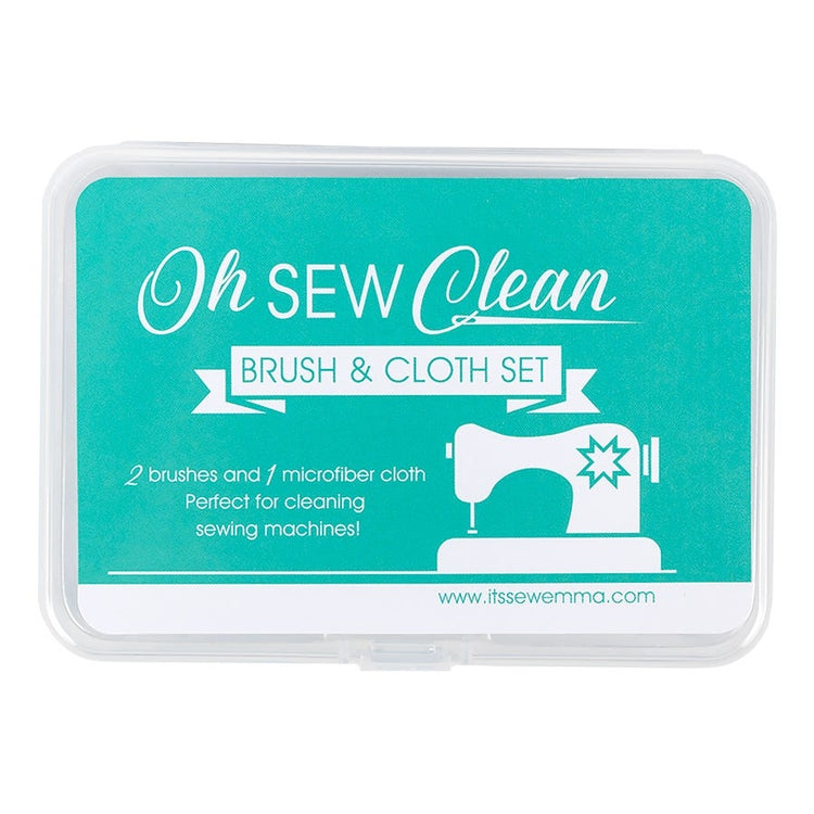 It's Sew Emma, Oh Sew Clean Brush and Cloth Set image # 63525