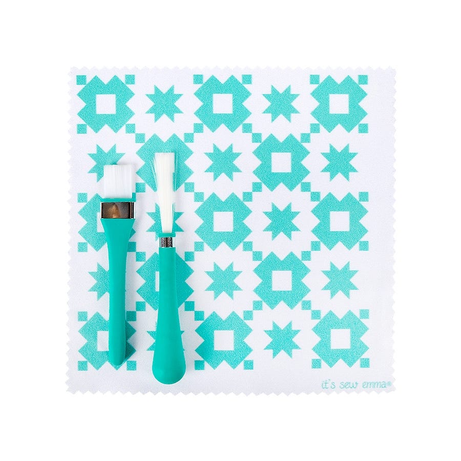 It's Sew Emma, Oh Sew Clean Brush and Cloth Set image # 63522