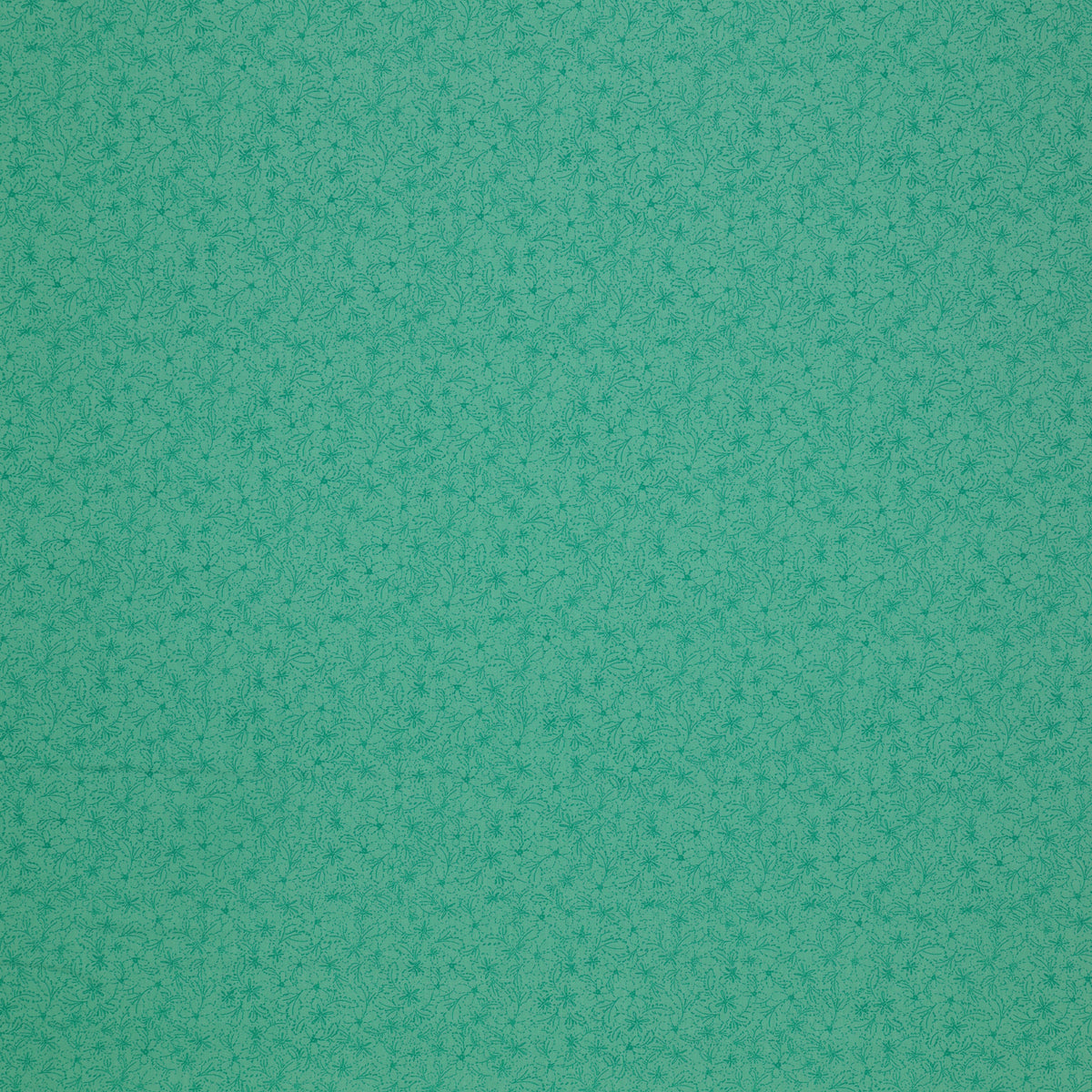 Island Life Tide Petal fabric with a subtle tonal floral pattern in layered turquoise.