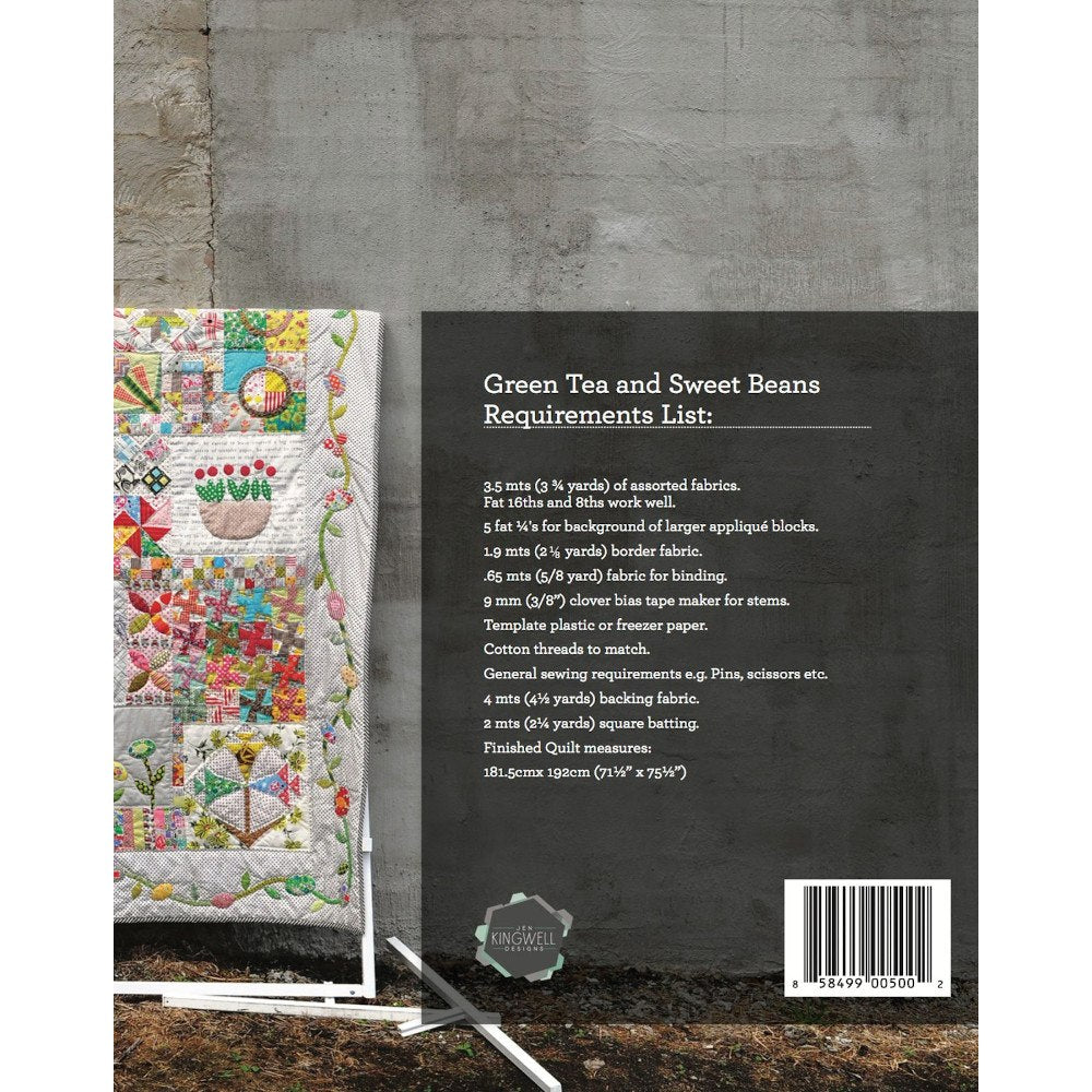 Green Tea and Sweet Beans Quilt Book image # 61734