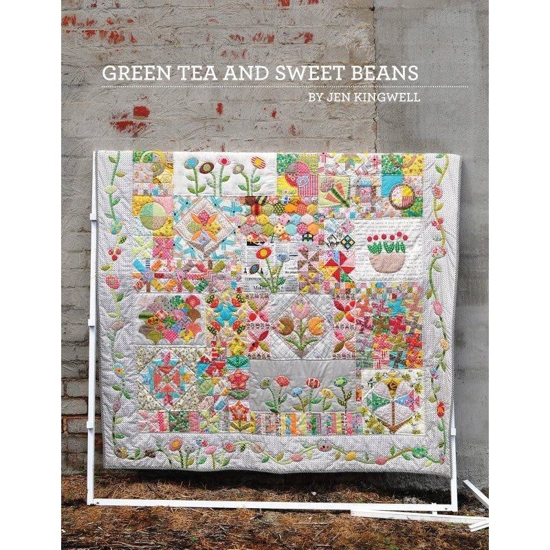 Green Tea and Sweet Beans Quilt Book image # 61735