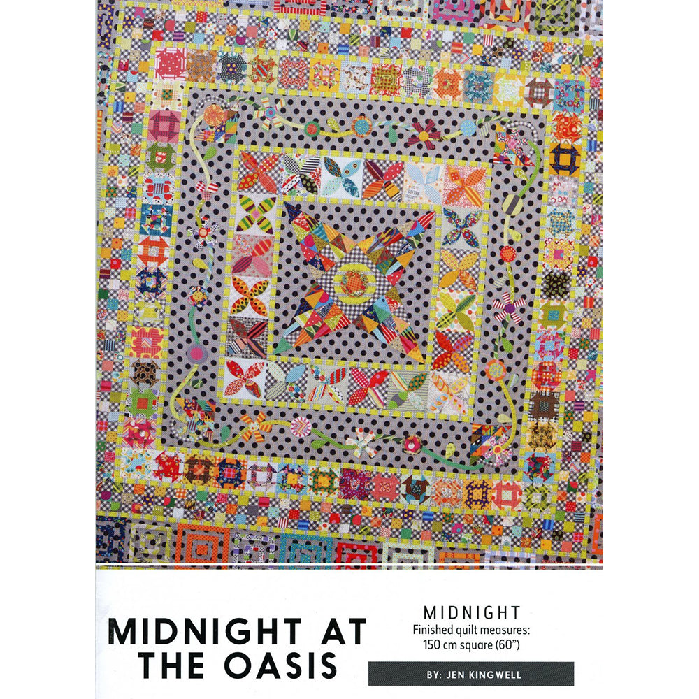 Jen Kingwell, Midnight at the Oasis Quilt  Pattern image # 62363