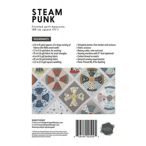 Jen Kingwell, Steam Punk Quilt Pattern image # 62365