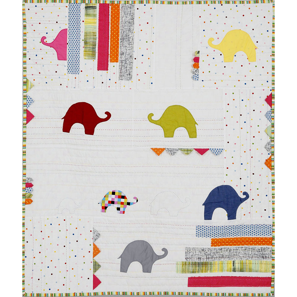 Jen Kingwell, What Color is an Elephant? Quilt Pattern image # 62435
