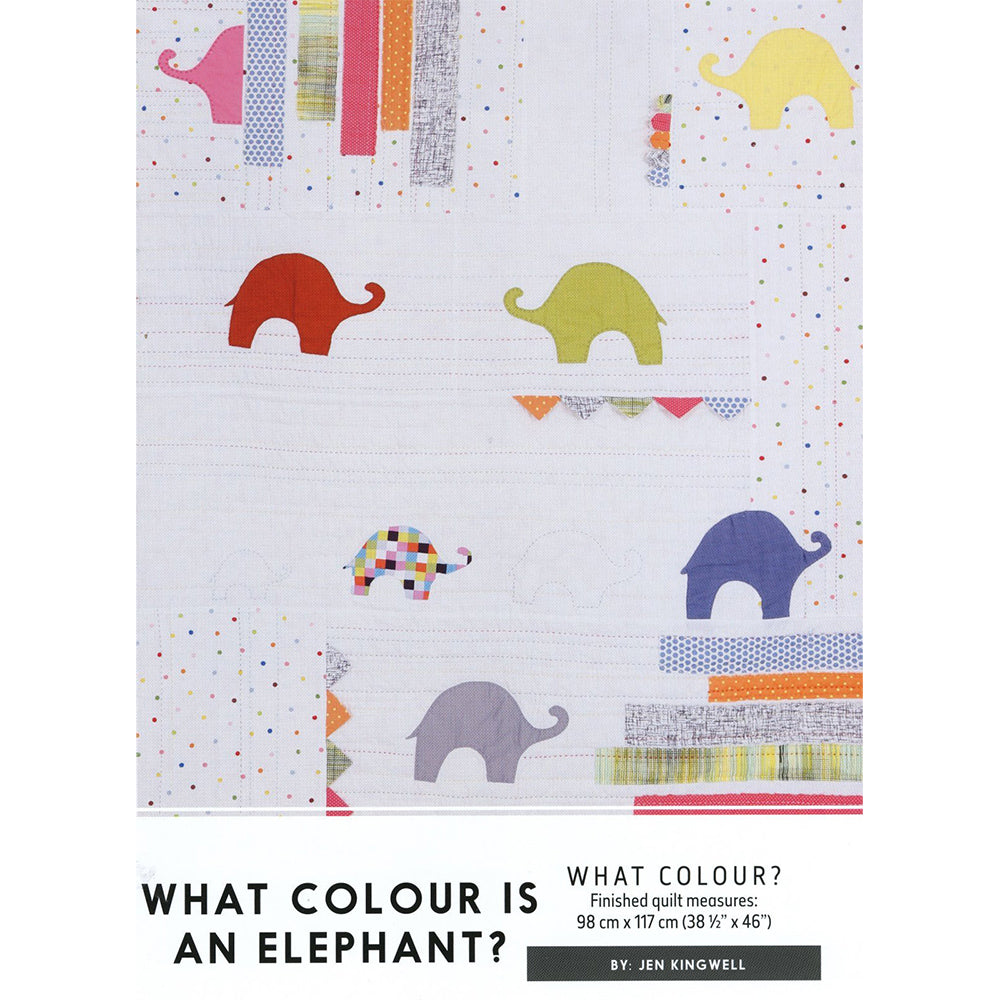 Jen Kingwell, What Color is an Elephant? Quilt Pattern image # 62437