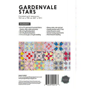 Jen Kingwell, Gardenvale Stars Quilt Pattern image # 62423