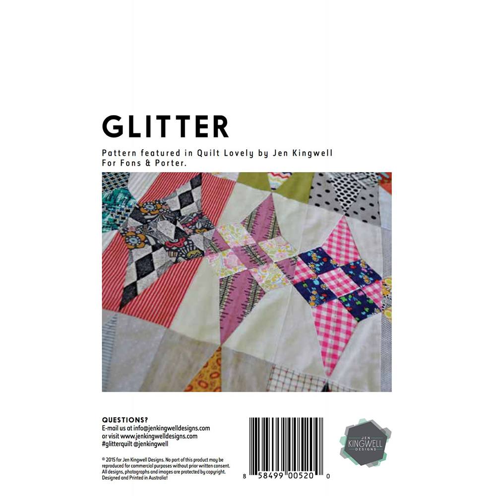 Jen Kingwell, Glitter Acrylic Templates image # 63397